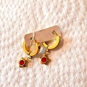 Women earing stainless steel